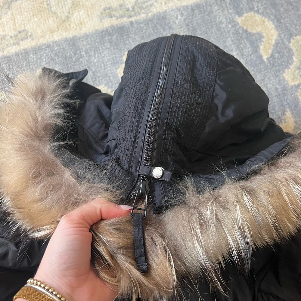 Parajumpers Puffer Coat with Fur Hood - Picture 12 of 13